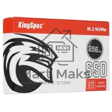 Накопитель SSD M.2 KingSpec NX-1Tb, PCIe 3.0 x4, NVMe, R/W 3400/3100