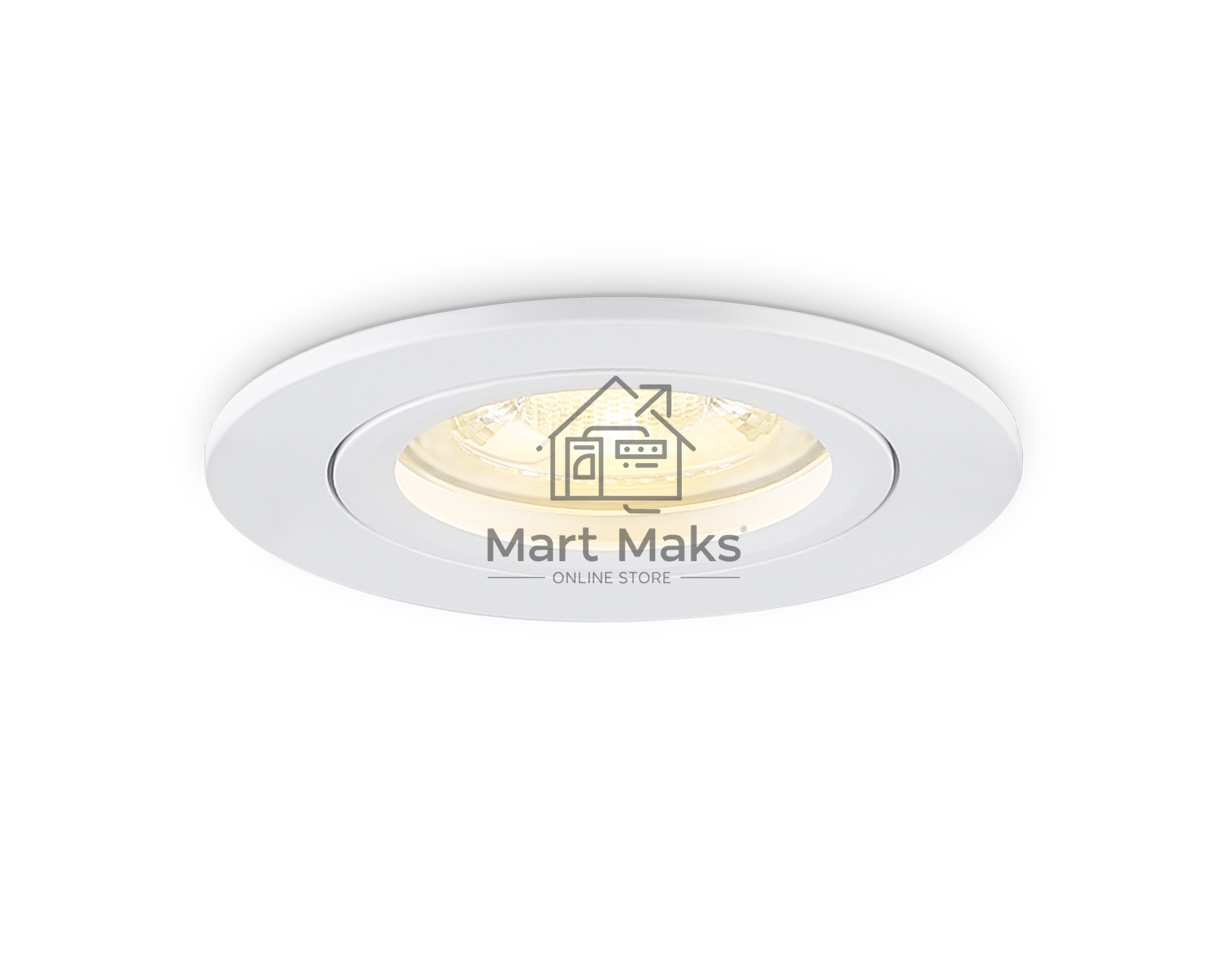 Светильник встраиваемый Ambrella light TN102450 WH белый GU5.3 D85*28