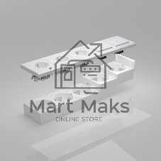 Коробка для накладного монтажа Werkel W8000001 (белый)