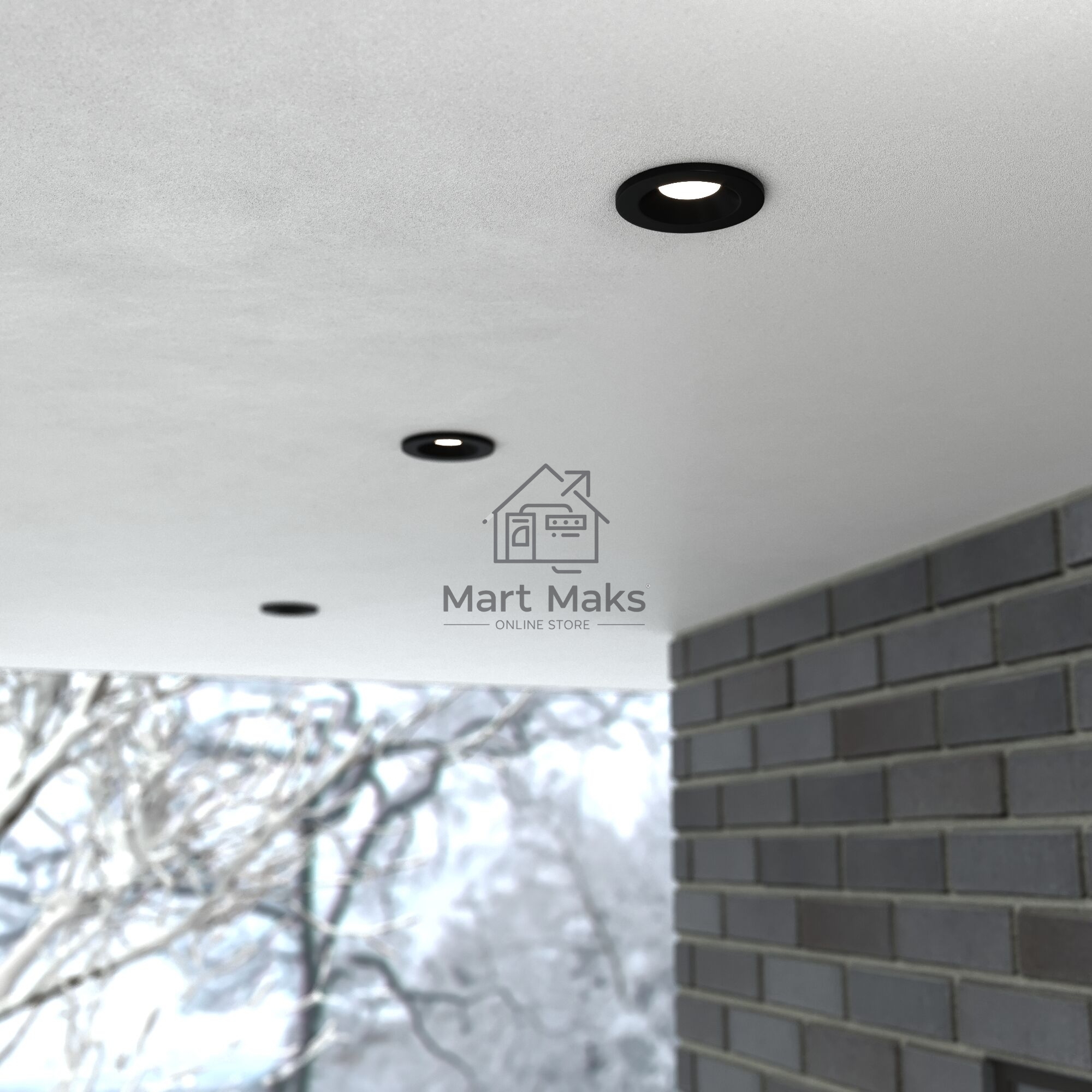 Light LED 3001 (35126/U) Светильник садово-парковый встраиваемый  черный