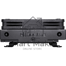 Кулер для процессора/ CPU Cooler Noctua NH-L9i-17xx chromax.black (59W, 4-pin PWM, 37mm, Al/Cu, 2x6mm, 1x92x92x14mm, 33.84CFM, 23.6dBA, 2500RPM, S: 1851/1700, Black)