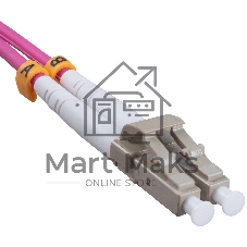 Патч-корд оптический Cabeus FOP-50-OM4-LC-LC-10m duplex LC-LC 50/125 мм OM4 10м LSZH