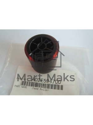 Ролик подачи обходного лотка Konica-Minolta bizhub C203/C220/C253/C280/C353/C360/mc8650 (A02E594700)