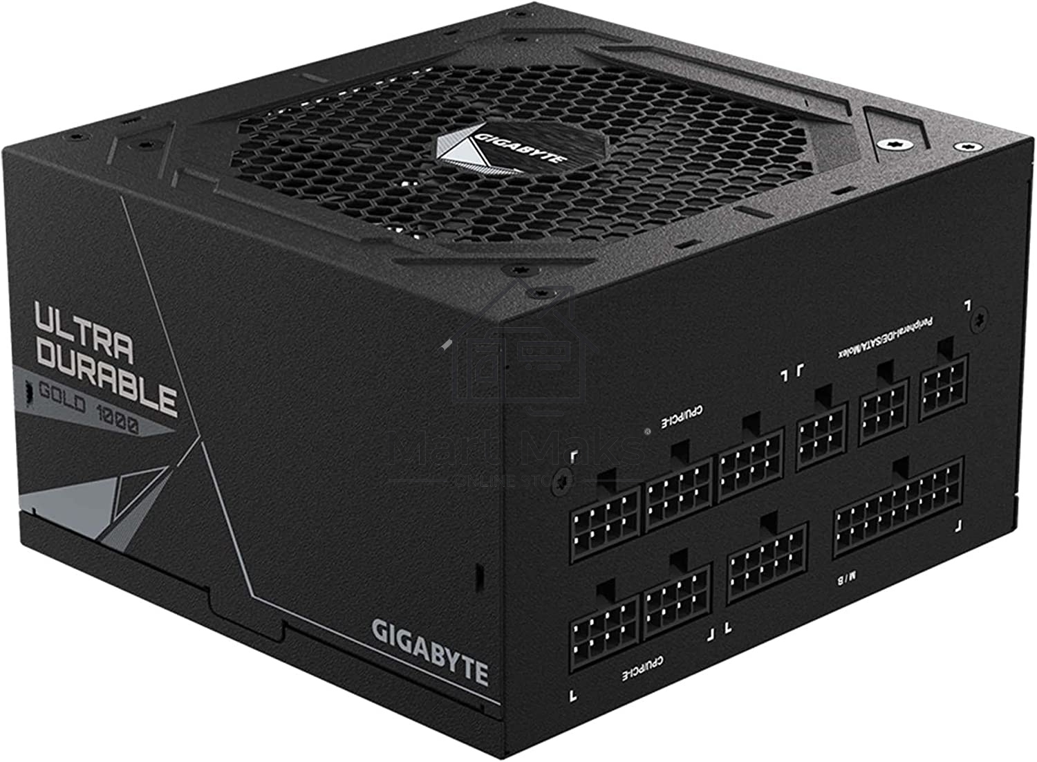 Блок питания Gigabyte ATX 1000W GP-UD1000GM 80 PLUS gold (24+4+4pin) APFC 120mm fan 8xSATA Cab Manag RTL