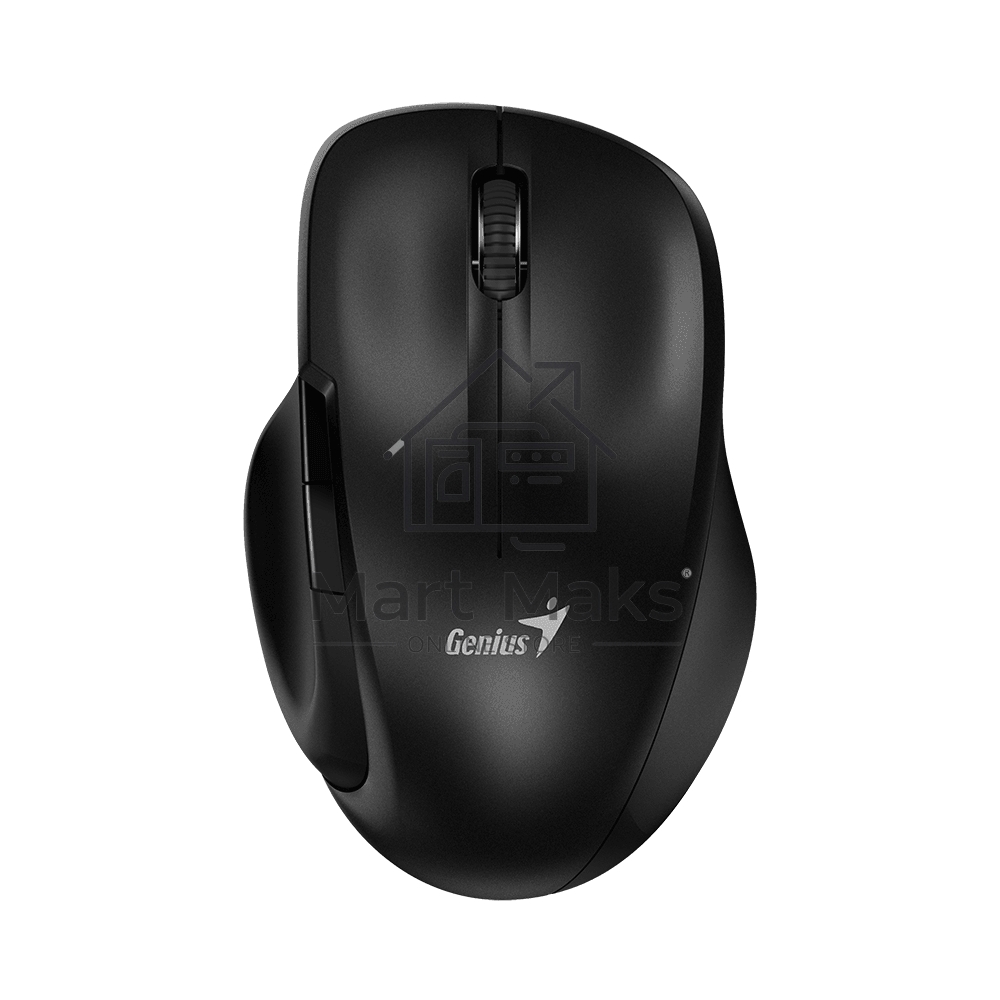 Мышь беспроводная Genius Ergo 8200S черный, 1200 dpi, радиоканал, USB, кнопки - 5
