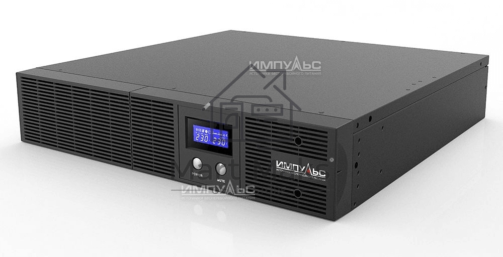 Источник бесперебойного питания Импульс IMPULS SLIM 1200, 1200VA/720W, IEC-C13