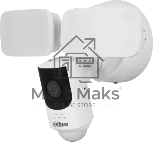 Камера видеонаблюдения IP Dahua DH-IPC-WL46AP-0280B Wi-Fi 2.8-2.8мм цв. корп.:белый