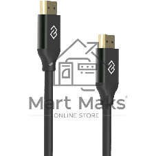 Кабель аудио-видео Digma HDMI (m)/HDMI (m) 3м. феррит.кольца позолоч.конт. черный (D-HDMI-V2.1-3M)