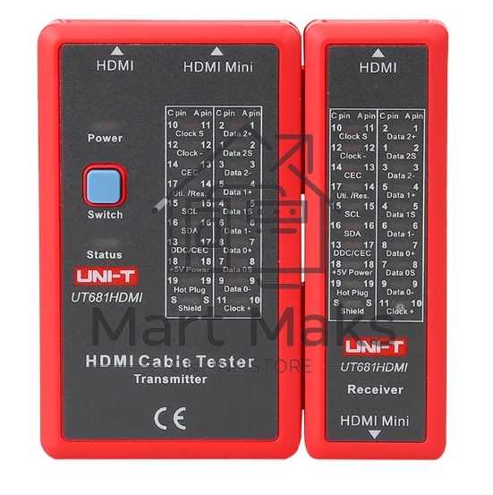 Тестер проводки UNI-T UT681HDMI