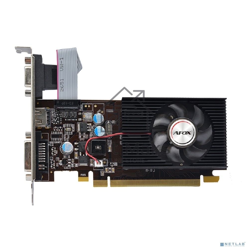 Видеокарта AFOX AF210-512D3L3-V2 PCIE16 G210 512MB GDDR3 64bit VGA DVI HDMI RTL