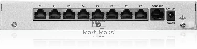 Межсетевой экран Zyxel USG FLEX 100H, 8xRJ-45: 1G (LAN/WAN), 1xUSB3.0 **