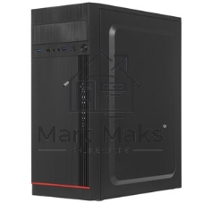 Компьютерный корпус Miditower ExeGate AA-442U2-UNS450 (ATX, БП UNS450 с вент. 12см, 1хUSB+2хUSB 3.0, аудио, черный)