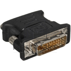 Переходник DVI-VGA Cablexpert A-DVI-VGA-BK, 29M/15F, черный, пакет