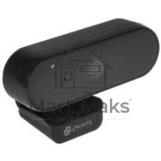 Камера Web Оклик OK-C008FH черный 2Mpix (1920x1080) USB2.0 с микрофоном