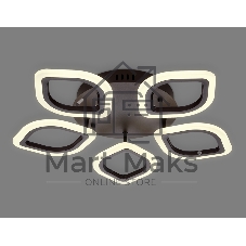 Потолочный светодиодный светильник FA443/5 CF кофе 60W 540*520*80 (ПДУ РАДИО 2.4G)