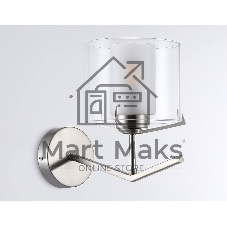 Настенный светильник Ambrella light LH57004 SN/FR никель/белый матовый E14 max 40W 280*150*220