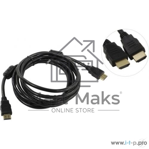 Кабель 5bites APC-200-030F HDMI / M-M / V2.0 / 4K / HIGH SPEED / ETHERNET / 3D / FERRITES / 3M