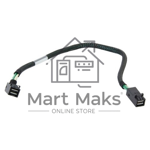 Кабель ACD-RA8643-08M,Internal, SFF8643-to-SFF8643 угловой (MiniSAS HD-to-MiniSAS HD Right Angle) 75см
