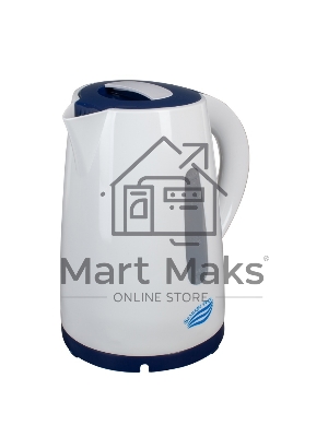 Чайник электрический Великие Реки Томь-1 белый/т.синий Чайник электрический Великие Реки Томь-1 белый/т.синий