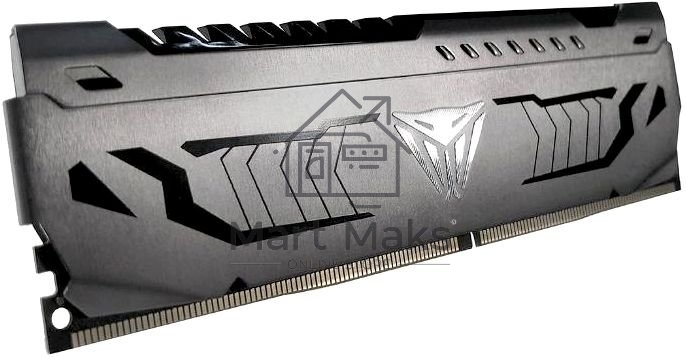 Оперативная память Patriot Viper Steel, DDR4, 32GB (1x32 GB), 3600 MHz, CL18, DIMM, радиатор, черный