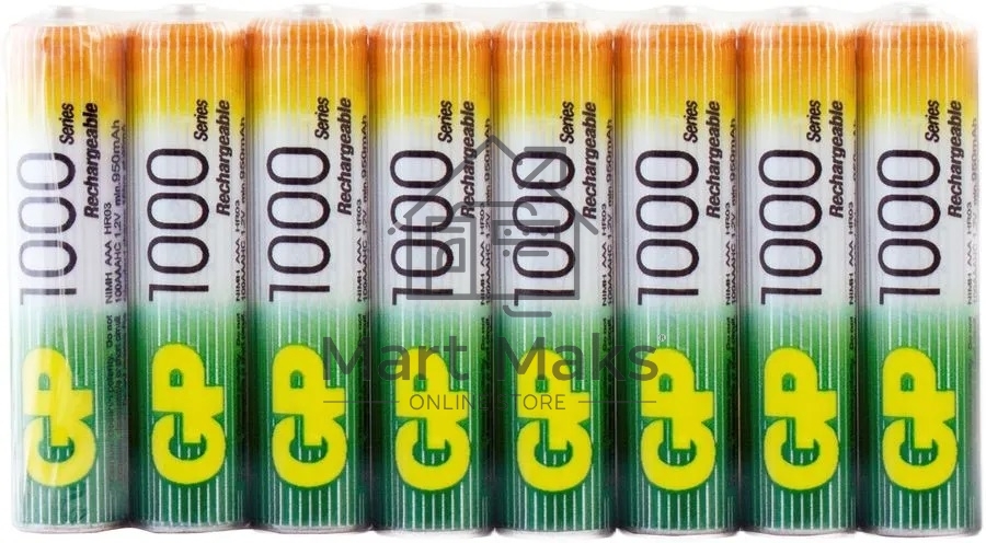 Аккумулятор GP 100AAAHC AAA NiMH 1000mAh (16шт)