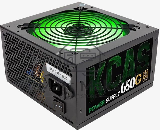 Блок питания Aerocool / Formula KCAS PLUS 650G, Gold 650Вт, 80 PLUS Gold, 120мм, черный