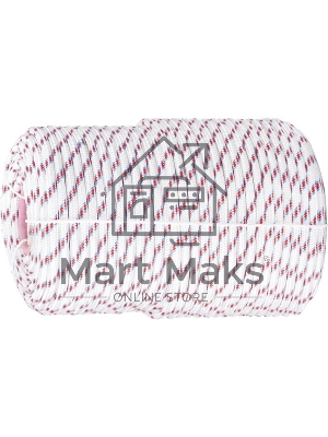 Фал СИБРТЕХ плетеный полипр. 16-прядный с полипр. серд. 6 мм, бухта 100 м, 320 кгс СИБРТЕХРоссия 93965