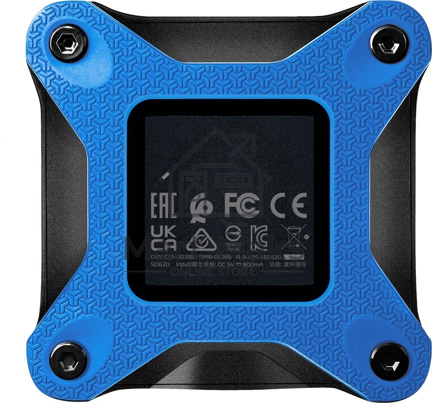 Внешний накопитель SSD 512GB A-DATA SD620, External, USB 3.2, [R/W -550/500 MB/s] синий