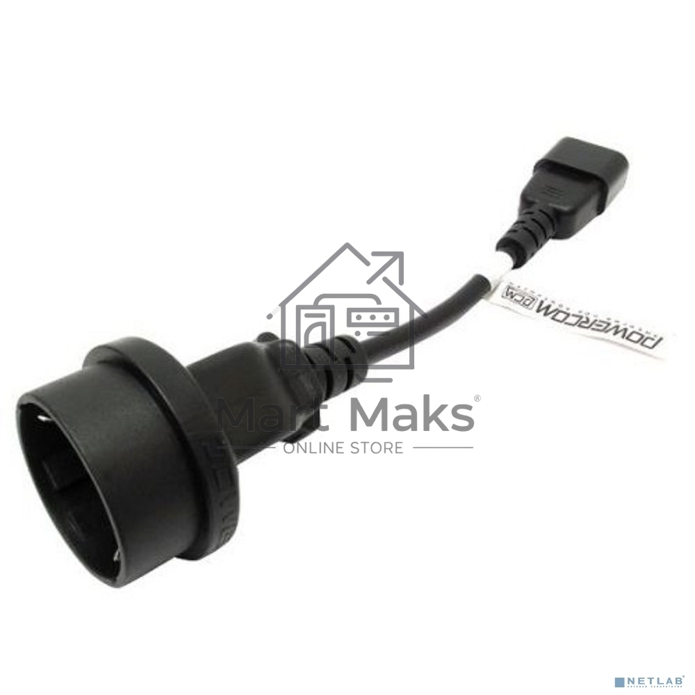 Кабель Powercom Cord SCUT IEC320 to Type-F (504291)
