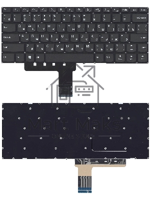 Клавиатура для ноутбука Lenovo IdeaPad 310-14ISK черная