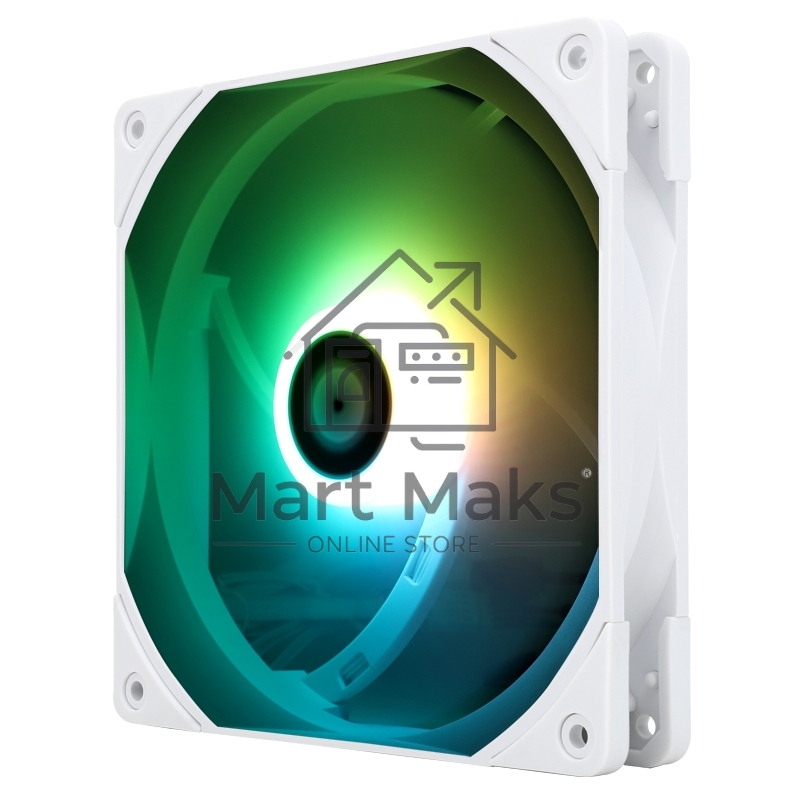 Кулер для корпуса Thermalright TL-C14W-Sx3 белый (140x140x26mm, 4-pin PWM, ARGB, 74.3CFM, 26.6dBA, 1500RPM)