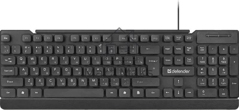 Клавиатура Defender Element HB-190 проводная, USB, черный
