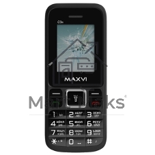 Мобильный телефон Maxvi C38 черный