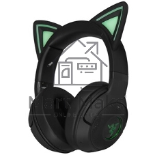 Гарнитура Razer Kraken Kitty V2 BT чёрный, беспроводная, Bluetooth, подсветка Razer Chroma RGB