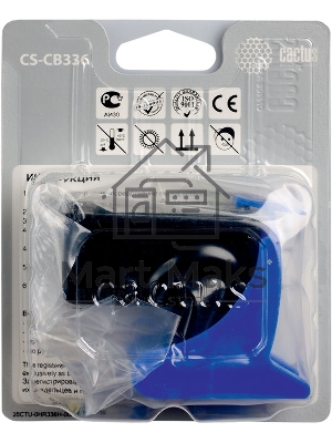Картридж струйный Cactus CS-CB336 №140XL черный (29 мл.) для HP DJ D4263/D4363/DJ J5783/J6413/PSC C4273/C4283/C4343/C4383/C4473/C4483/C4583/C5283/D5363