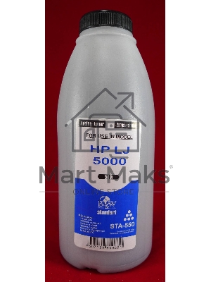 Тонер HP LJ 5000 (фл.500г.) B&W Standart фас России