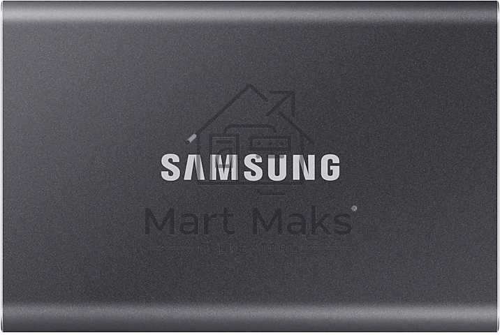 Твердотельный накопитель Samsung SSD 2TB T7, USB Type-C, R/W 1000/1050MB/s, Titanium