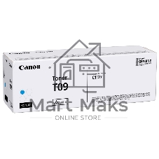 Тонер Canon T09 CY 3019C006 голубой туба для копира i-SENSYS X C1127iF, C1127i, C1127P
