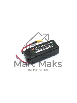 Портативный аккумулятор Li-Pol 11.1v 802555 1800mah разъем XT30-Plug