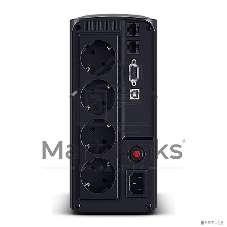 Источник бесперебойного питания CyberPower VP1000ELCD/1000 ВА/550 Вт/USB/RS-232/RJ-11/RJ-45/4 х CEE 7 (евророзетка)