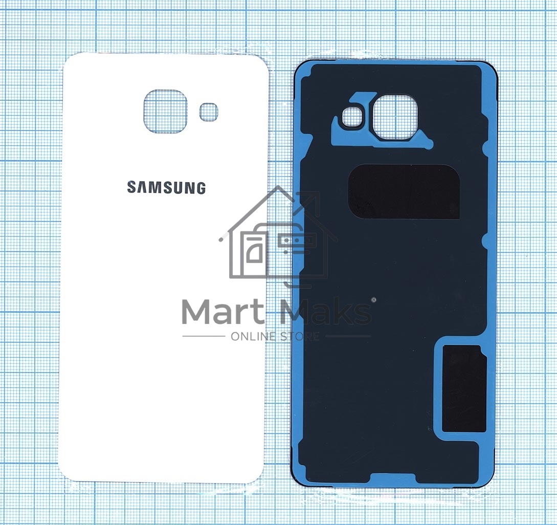 Задняя крышка для Samsung A510 Galaxy A5 (2016) белый