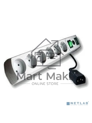 Сетевой фильтр Most RG-U 1.5 м (6 розеток) белый (коробка)