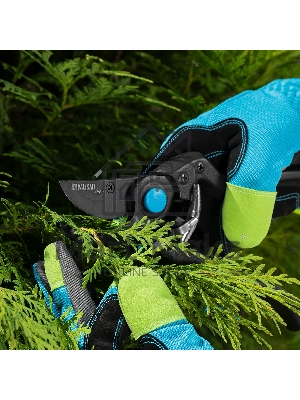 Секатор прямого реза, 230 мм, алюминиевые рукоятки, LUXE Palisad