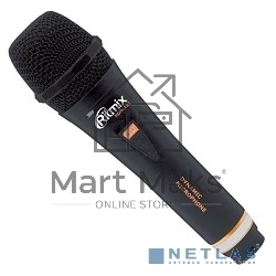 Микрофон проводной Ritmix RDM-131 черный