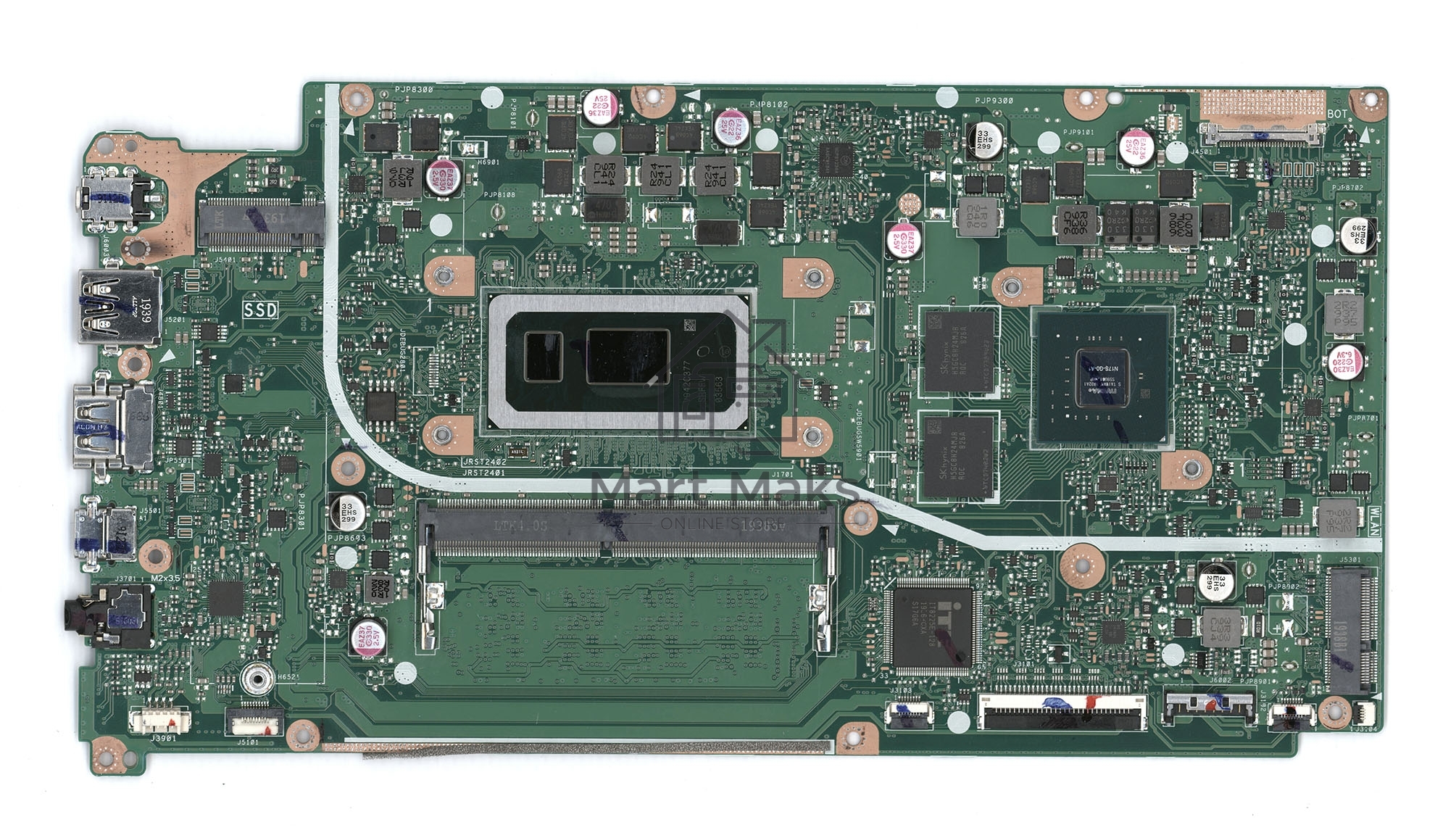 Материнская плата для Asus X512FJ 8G/I7-8565U 90NB0M70-R00020