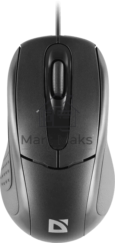 Мышь проводная Defender Standard MB-580 черный, 1000 dpi, USB, кнопки - 3