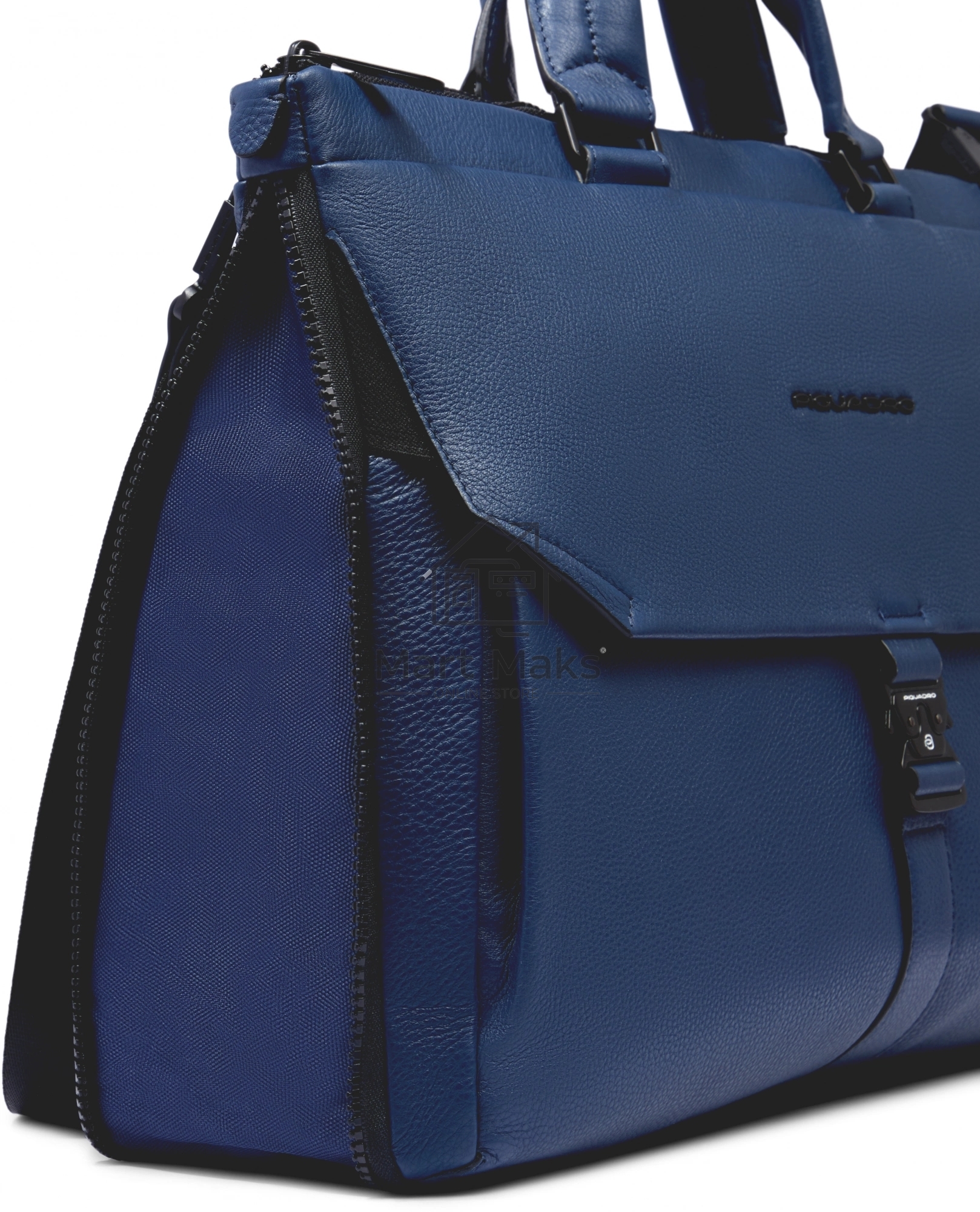Деловая сумка Piquadro Than CA4021S135/BLU с отделением для ноутбука синий натур.кожа