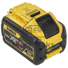 Аккумулятор DeWalt DCB548-XJ 54 В XR FLEXVOLT Li-Ion, нарпяжение: 18 и 54 В, 12.0 А·ч, XR 18.0 В