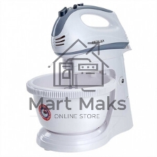 Миксер DELTA LUX DE-7901C белый с серым