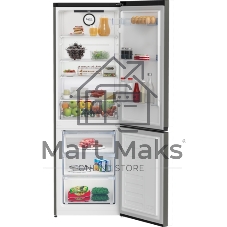 Холодильник Beko B3R0CNK362HG серый, двухкамерный, 220/100л, морозилка снизу No Frost